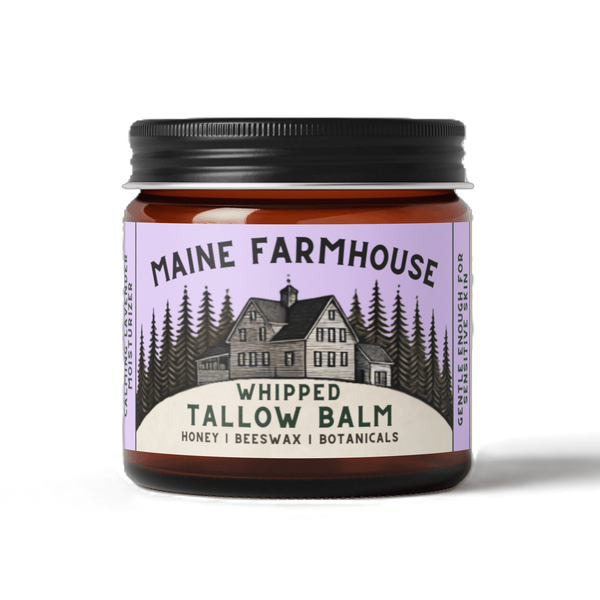 Calming Lavender | Whipped Tallow Balm | Honey, Beeswax & Organic Lavender