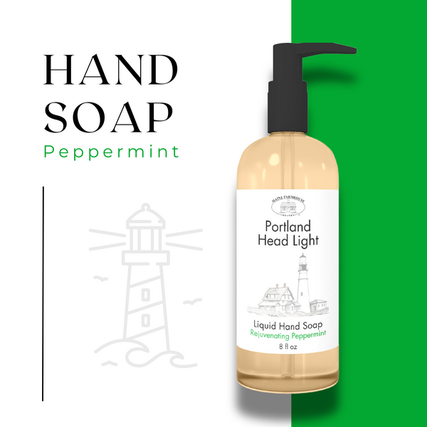 Portland Head Light Liquid Hand Soap | Peppermint