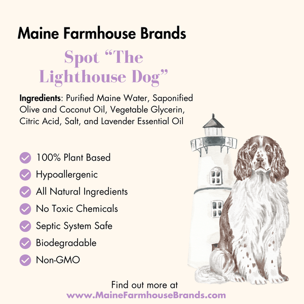 Spot "The Lighthouse Dog" All Natural Dog Wash | Lavender | Calming